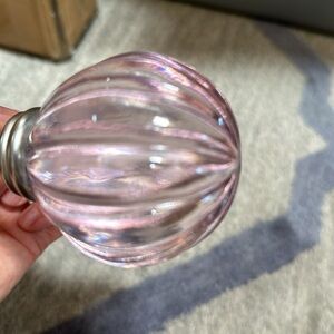 Pottery barn KIDS LAVENDAR resin curtain holdbacks-2